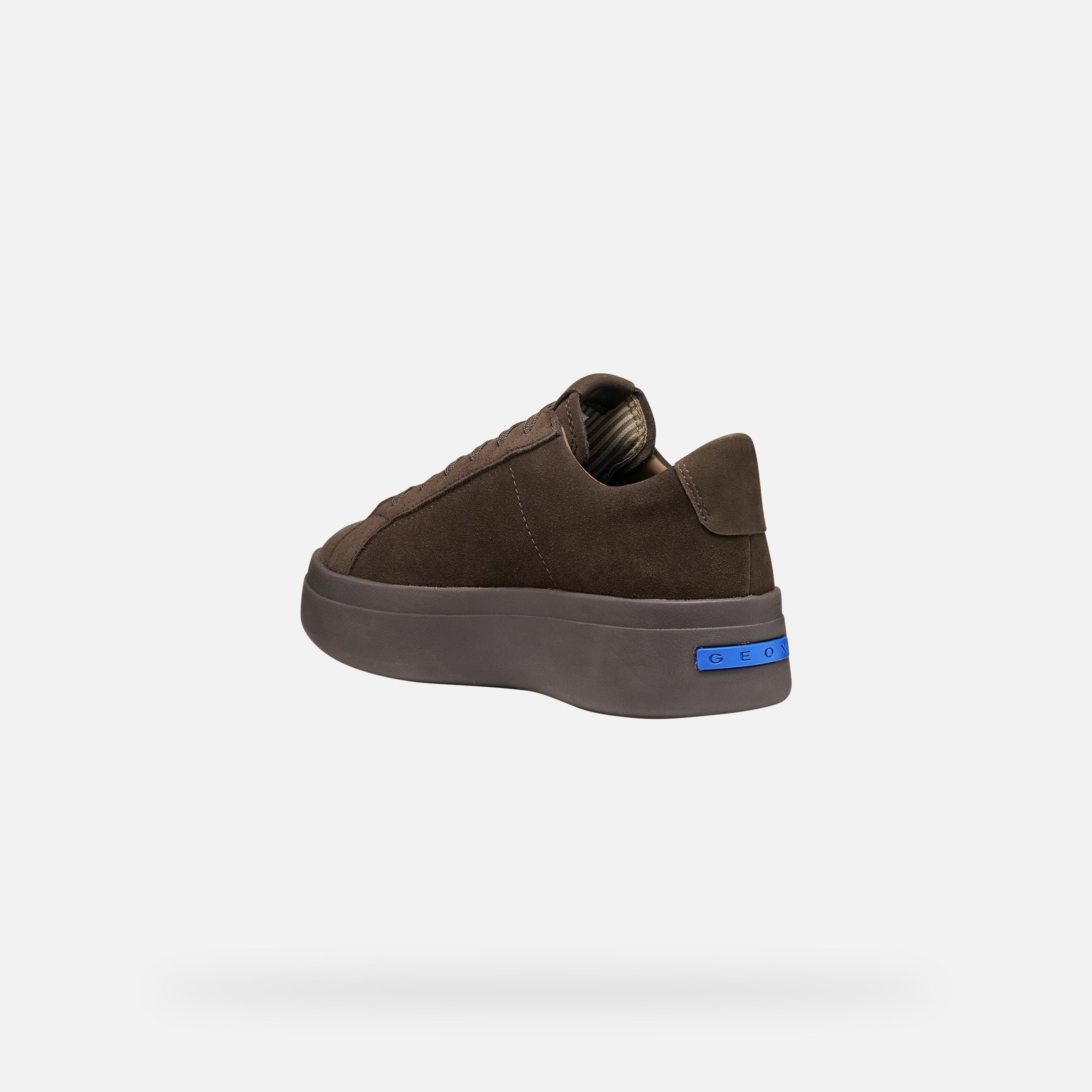 Tmavě hnědé dámské tenisky Geox Gxcp-03 - 004