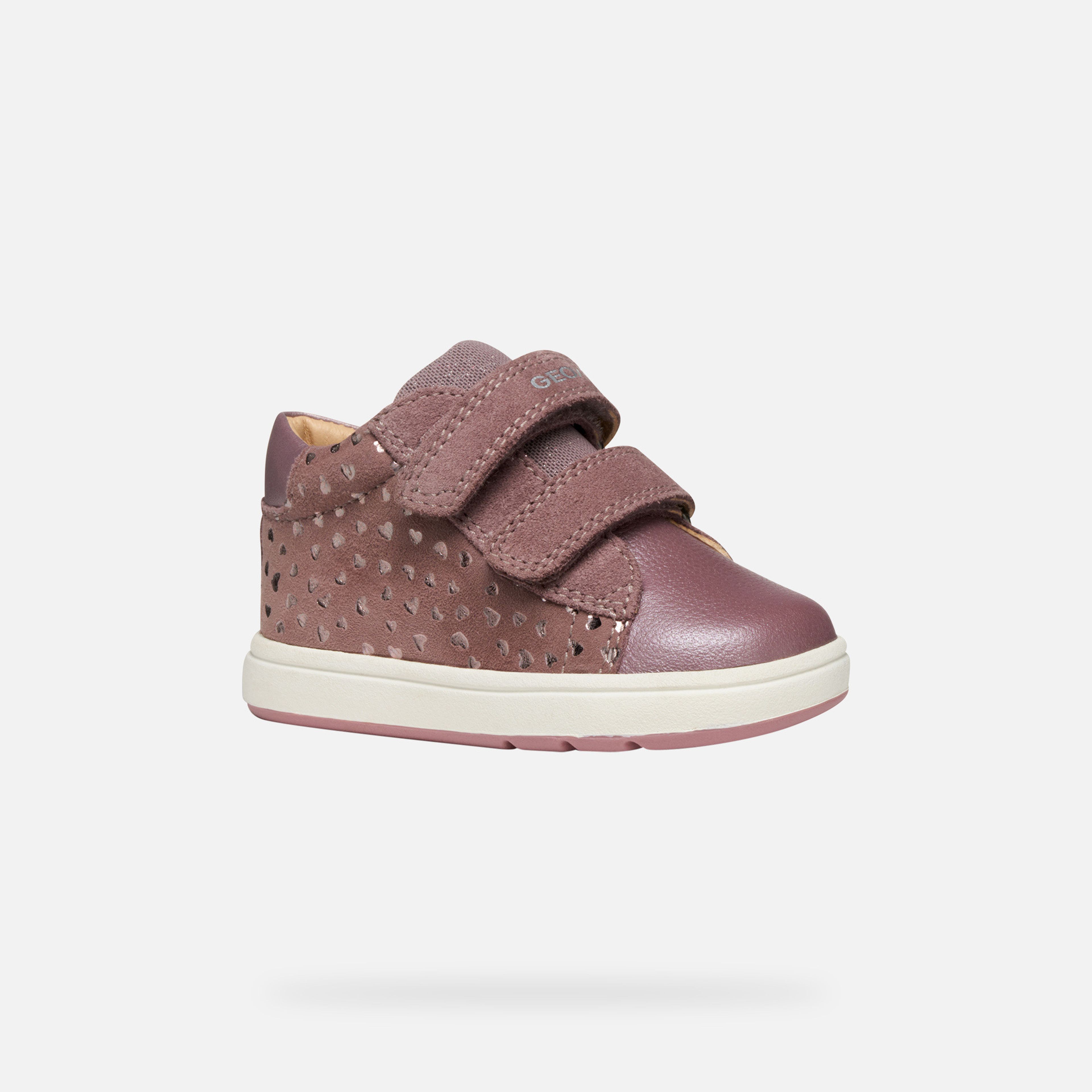 Pierwsze kroki dziewcząt Geox Biglia Old Pink - 003