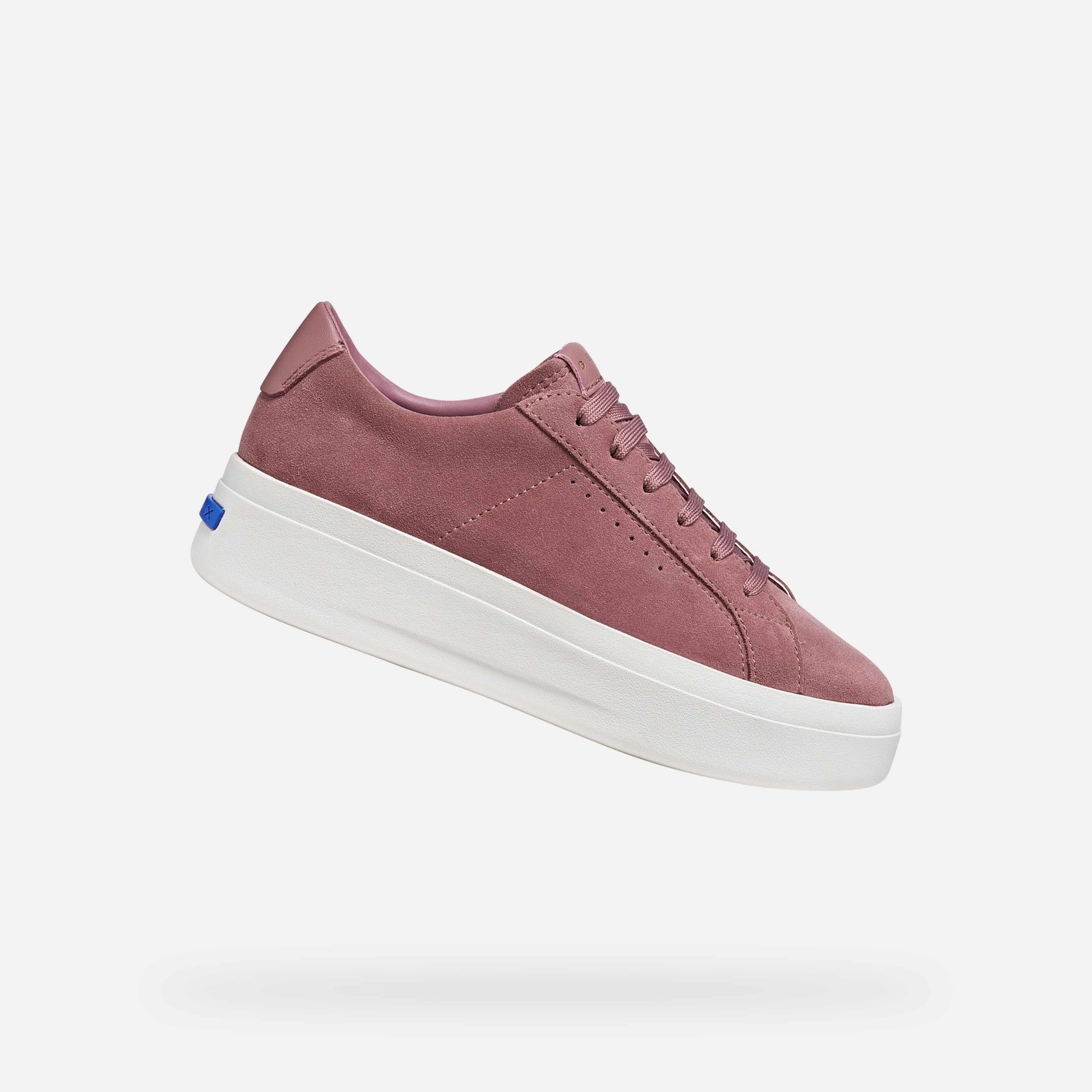 Starorůžové dámské tenisky Geox GXCP-03 - 001