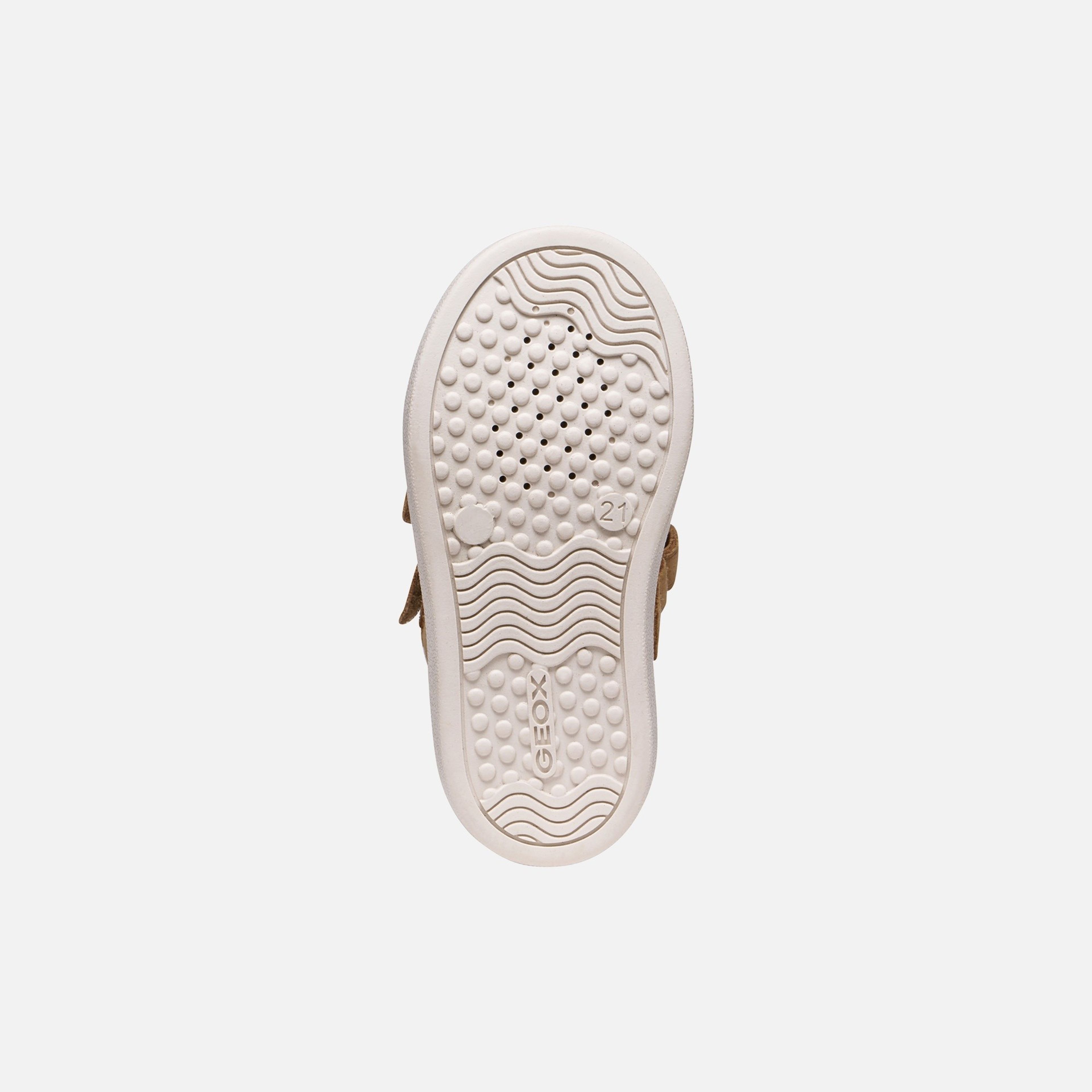 Sneakers maro închis pentru fete Geox Nashik WPF - 007
