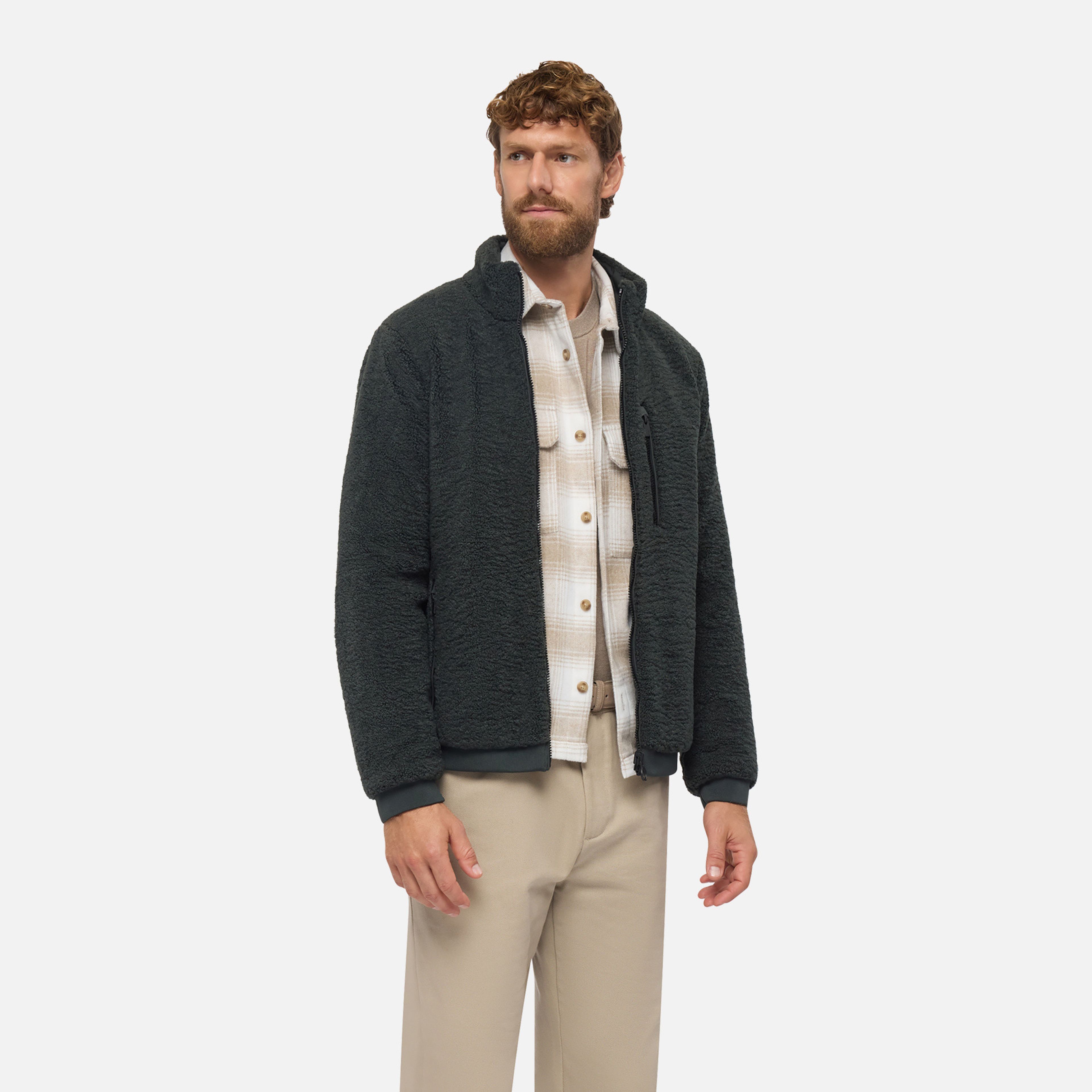 Černá pánská bunda Geox Sweater