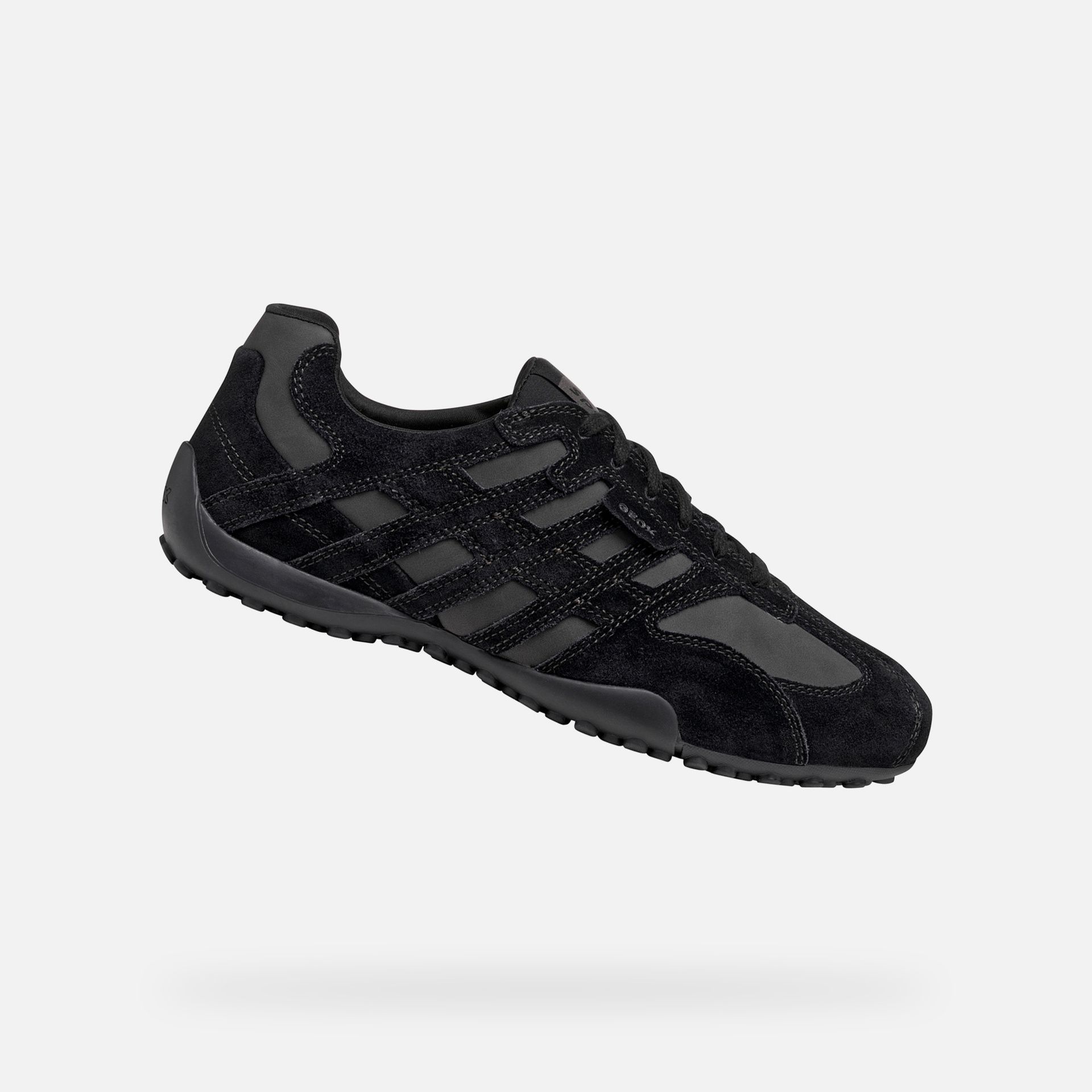 Černé pánské tenisky Geox Snake Original - 001