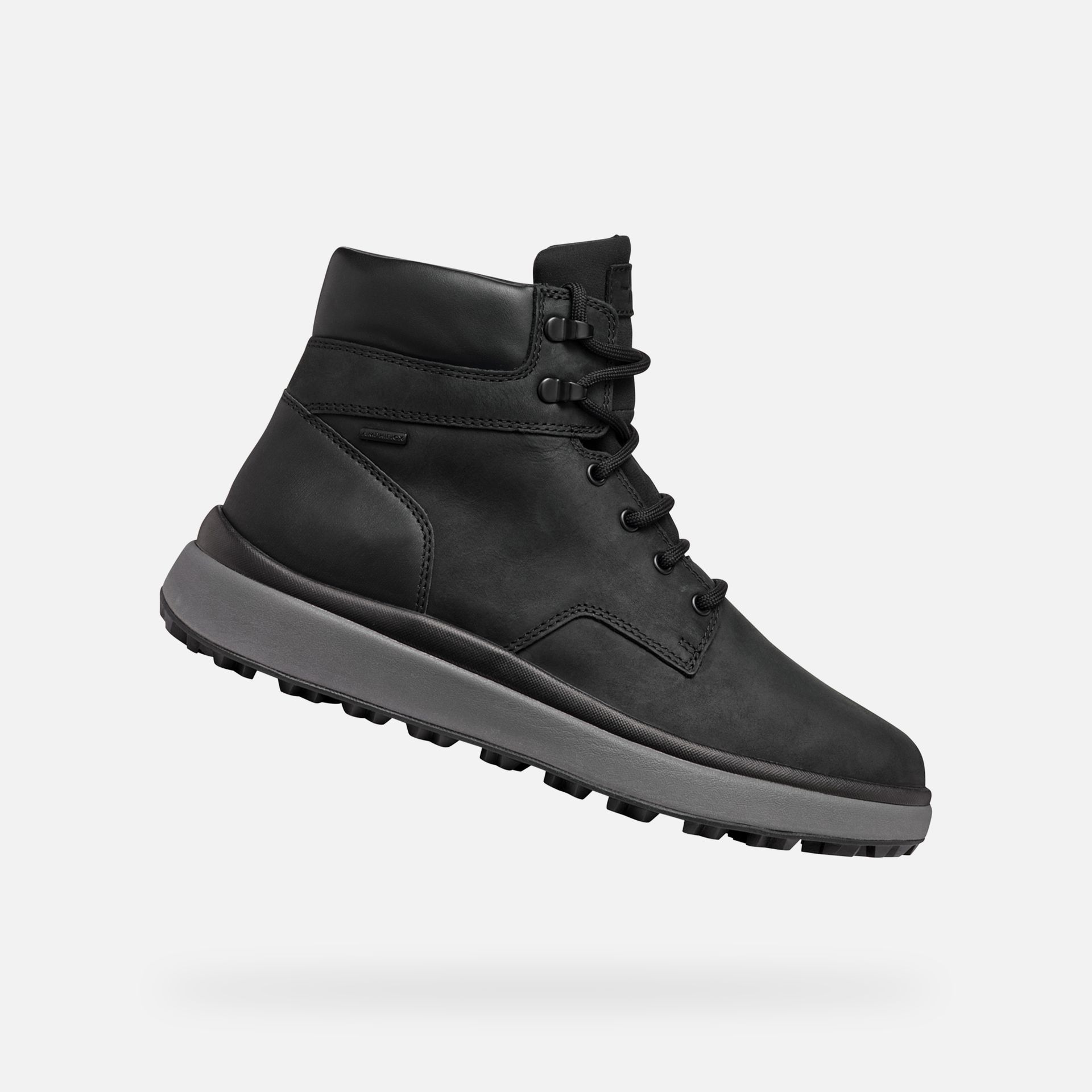 Čierne pánske topánky Geox Granito + Grip B A - 001