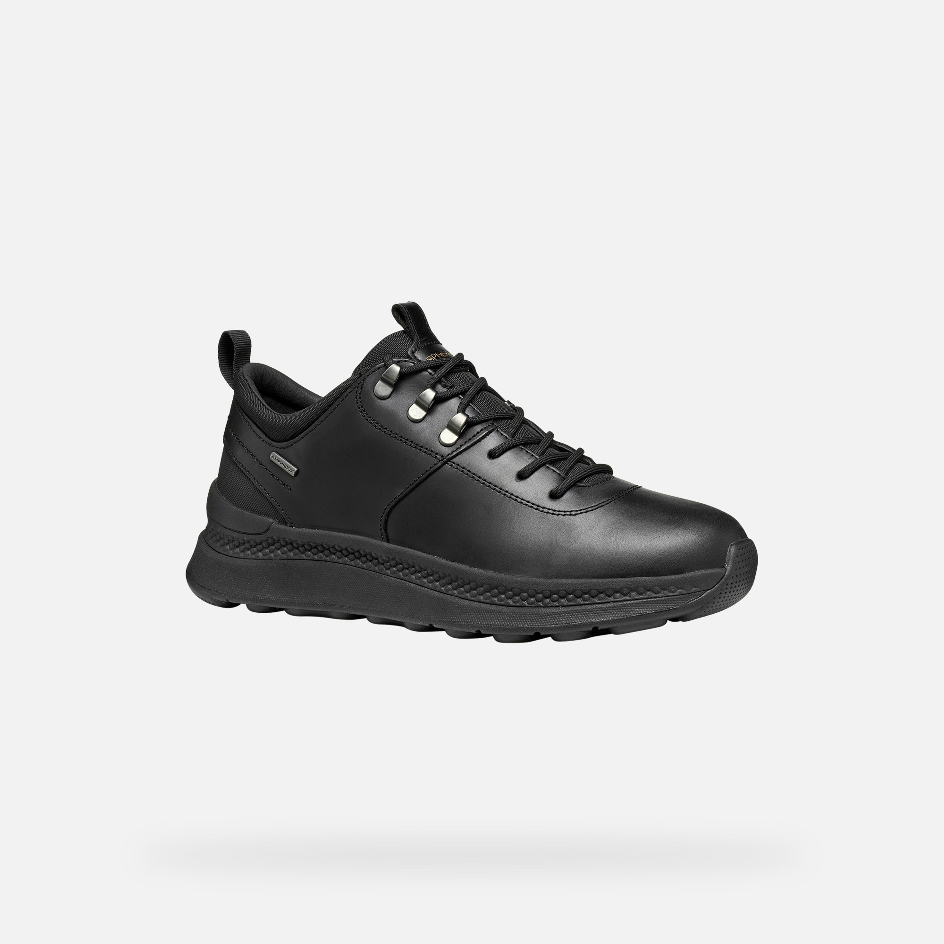 Čierne pánske tenisky Geox Spherica Actif X2 - 005