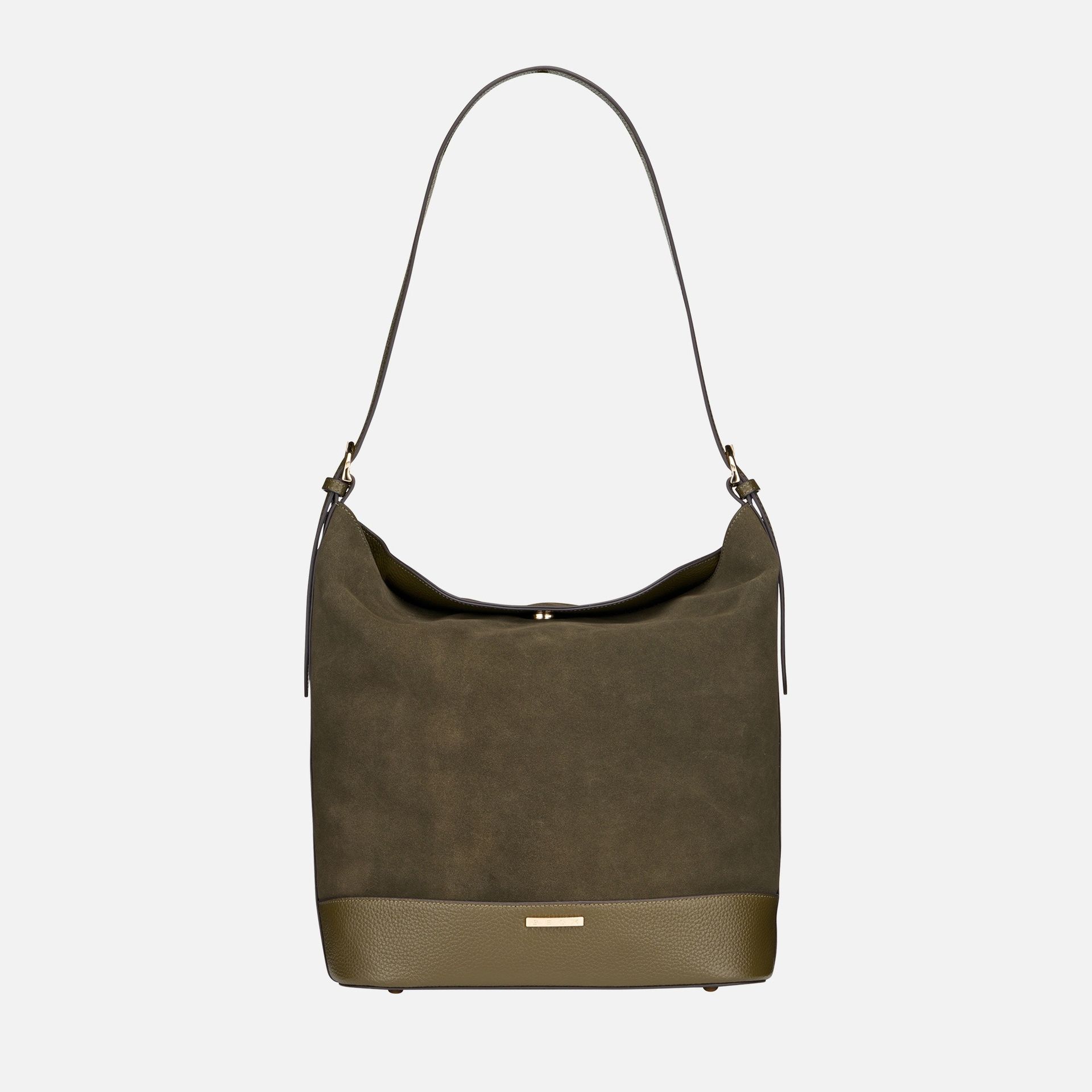 Khaki dámská kabelka Geox Alnoire - 001